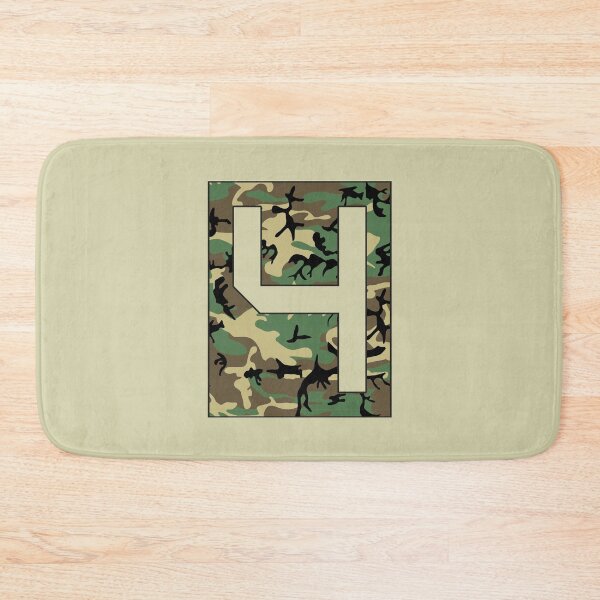Item preview, Number "4" Military Camo Stencil font designed and sold by 65 MCMLXV.