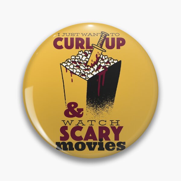 Item preview, Curl Up & Watch Scary Movies | Funny Halloween Shirt | Horror Movie Fan designed and sold by SLAG-Creative.