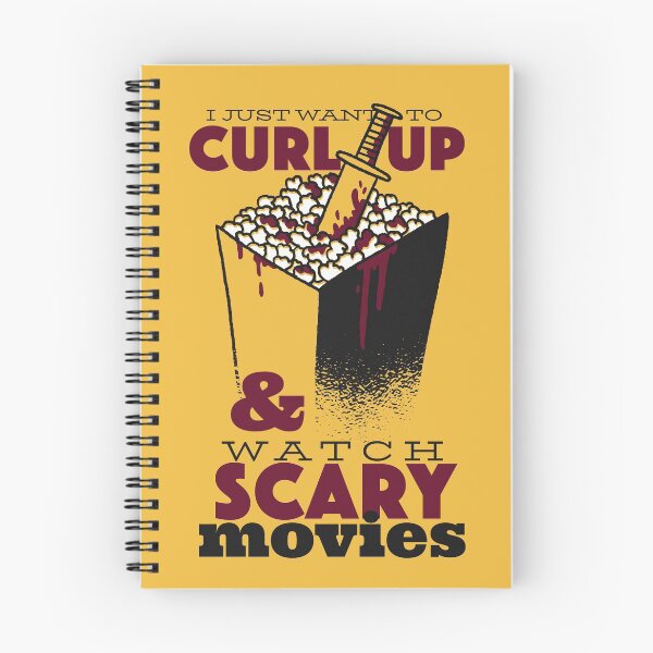 Item preview, Curl Up & Watch Scary Movies | Funny Halloween Shirt | Horror Movie Fan designed and sold by SLAG-Creative.