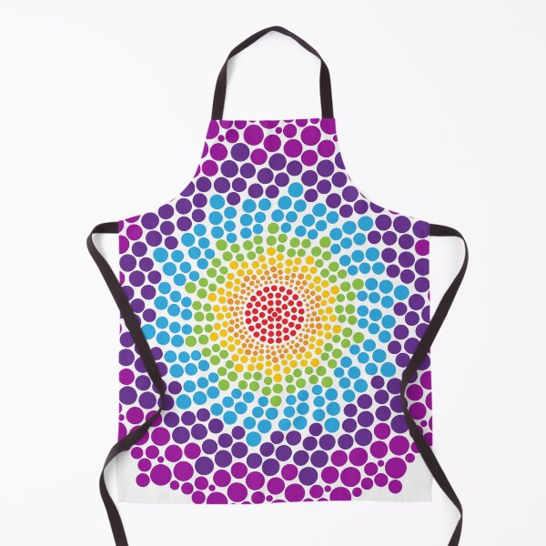 Item preview, 7 Chakra Color Dots Mandala designed and sold by serenaking.