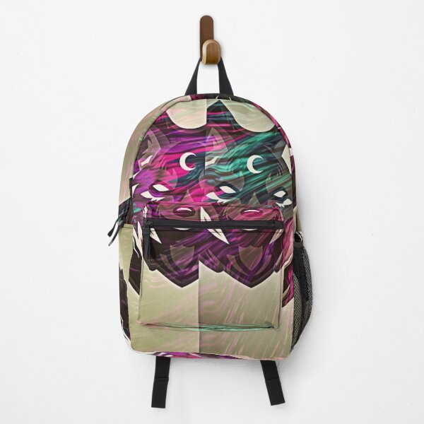Item preview, Multicoloured wolf with abstract background designed and sold by Simi2020.