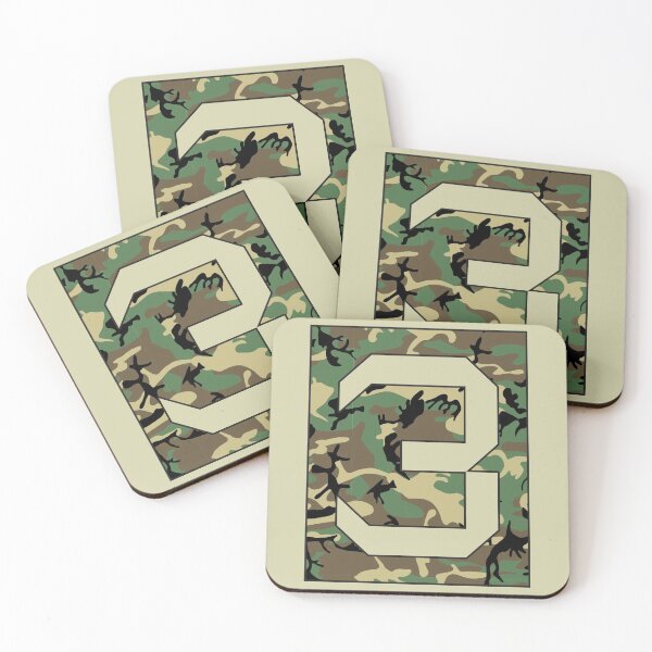 Item preview, Number "3" Military Camo Stencil font designed and sold by 65 MCMLXV.