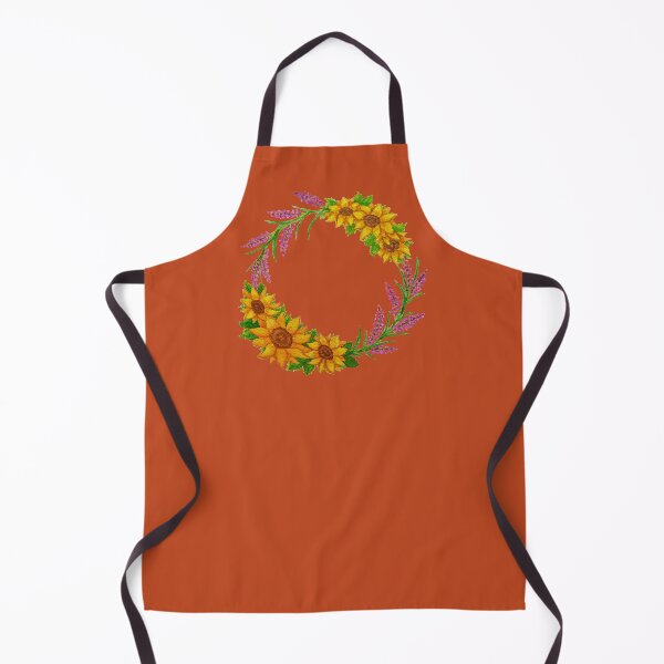 Item preview, Sunflower & Lavander Wreath designed and sold by Krystal280791 Shop.