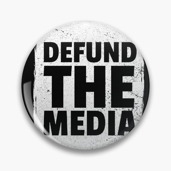 Item preview, Defund the Media - Distressed  designed and sold by MoClan-Graphics.