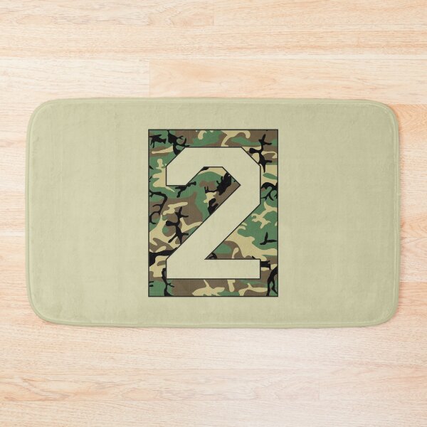 Item preview, Number "2" Military Camo Stencil font designed and sold by 65 MCMLXV.