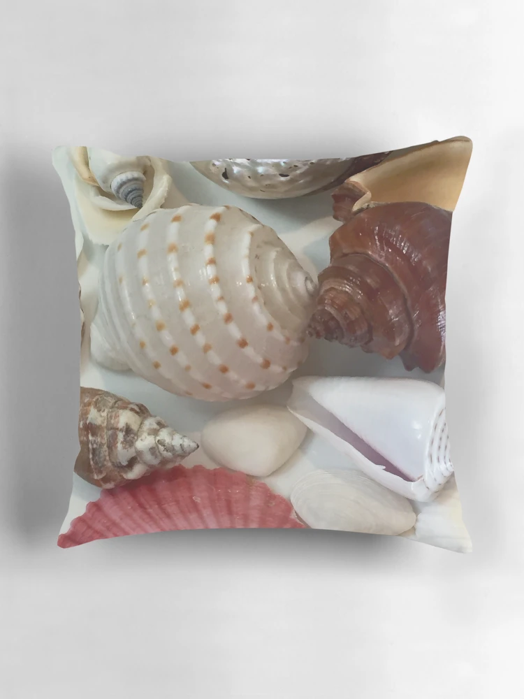 Thumbnail 3 of 4, Pillow, Colorful Sea Shell Collection designed and sold by StudioKDesign.
