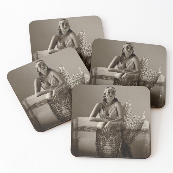 Item preview, Vintage Sideshow Mermaid Photograph designed and sold by WildEmpress.