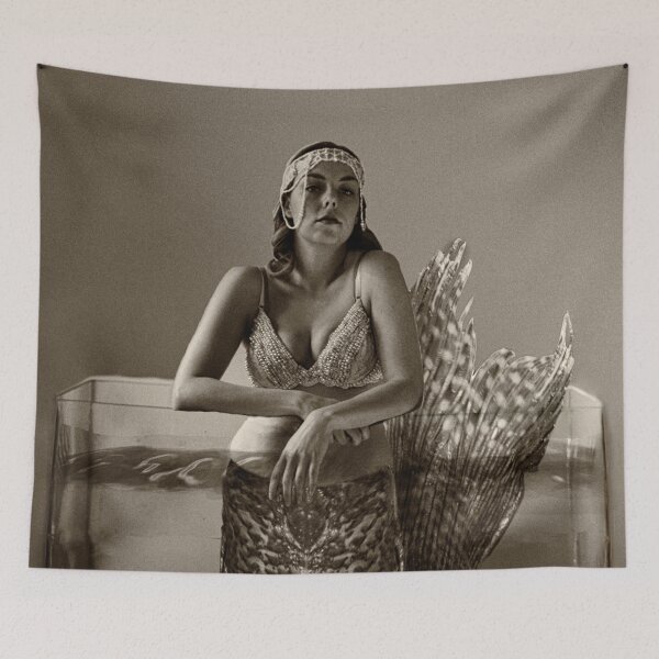 Item preview, Vintage Sideshow Mermaid Photograph designed and sold by WildEmpress.
