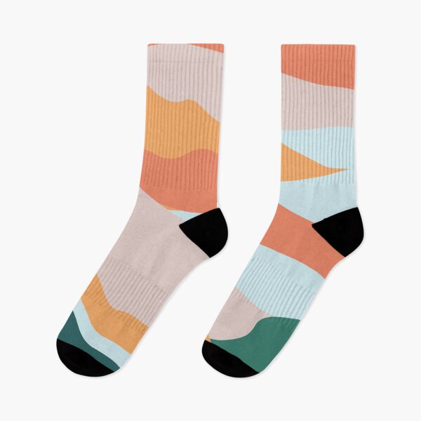 Item preview, Colorful Bright Orange Sunrise Over Mountain  designed and sold by JDrewsDraws.