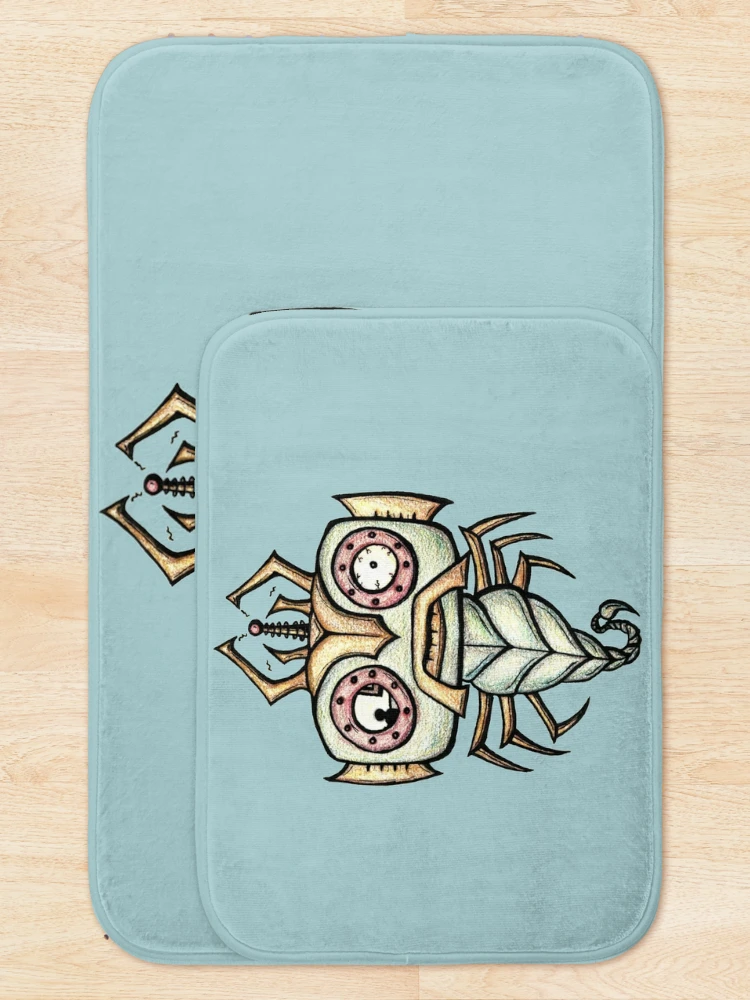 Thumbnail 5 of 6, Bath Mat, Fish Bug Bot designed and sold by plotDriving-NPC.