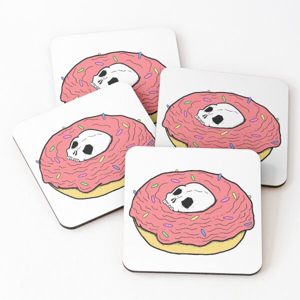 Item preview, Donut Skull designed and sold by deadlydarlingKV.
