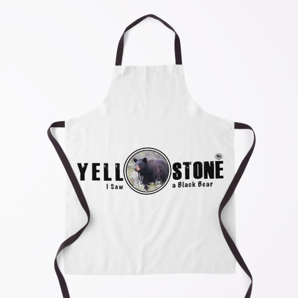 Item preview, I Saw a Black Bear, Yellowstone National Park - black bear designed and sold by SmyrnaBuffalo.