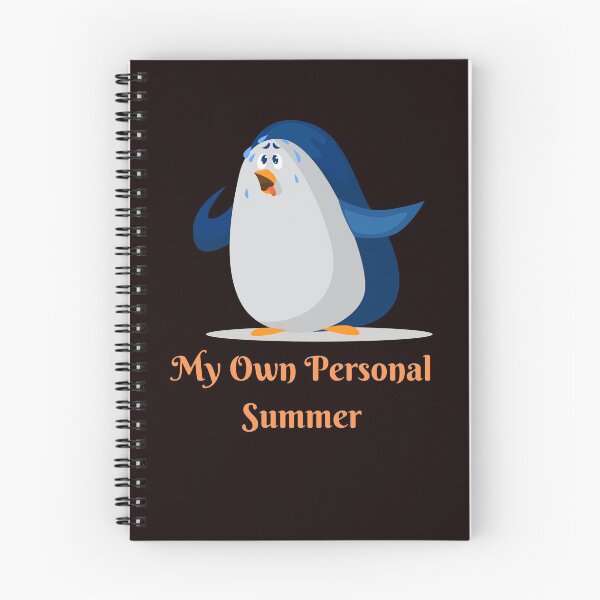 Item preview, My Own Personal Summer- Funny Overheated Blue Penguin  designed and sold by Trendi61.