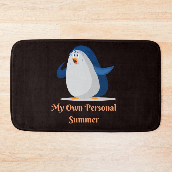 Item preview, My Own Personal Summer- Funny Overheated Blue Penguin  designed and sold by Trendi61.