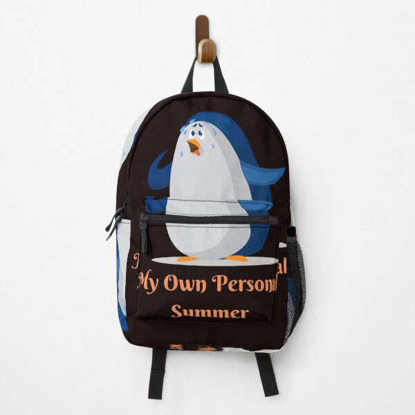 Item preview, My Own Personal Summer- Funny Overheated Blue Penguin  designed and sold by Trendi61.