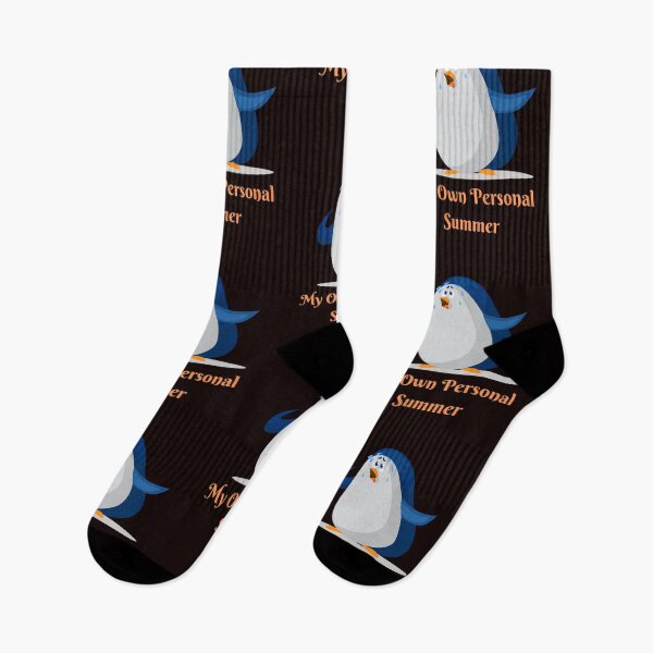 Item preview, My Own Personal Summer- Funny Overheated Blue Penguin  designed and sold by Trendi61.