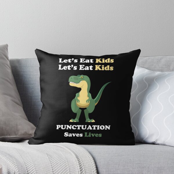 Item preview, let's eat kids punctuation saves lives designed and sold by MrX1920.