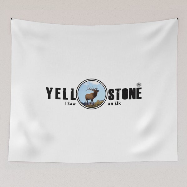 Item preview, I Saw an Elk, Yellowstone National Park - elk designed and sold by SmyrnaBuffalo.