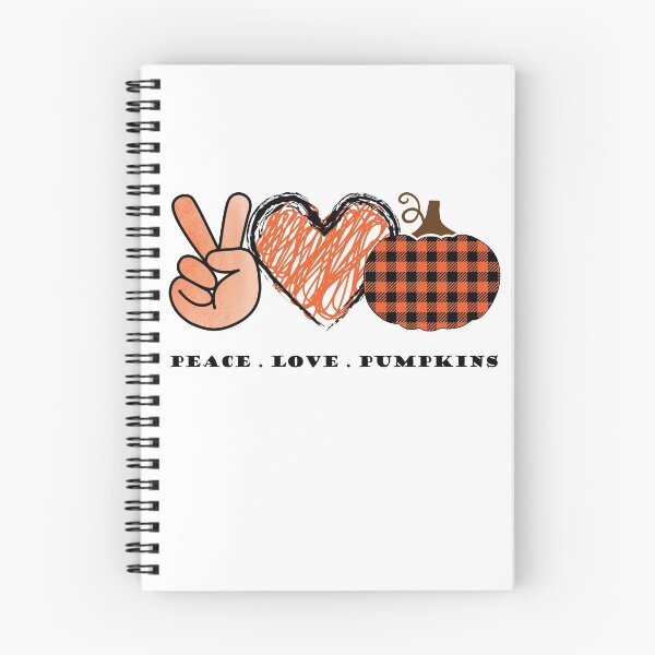 Item preview, Peace Love and Pumpkins designed and sold by The Tilted Flamingo.