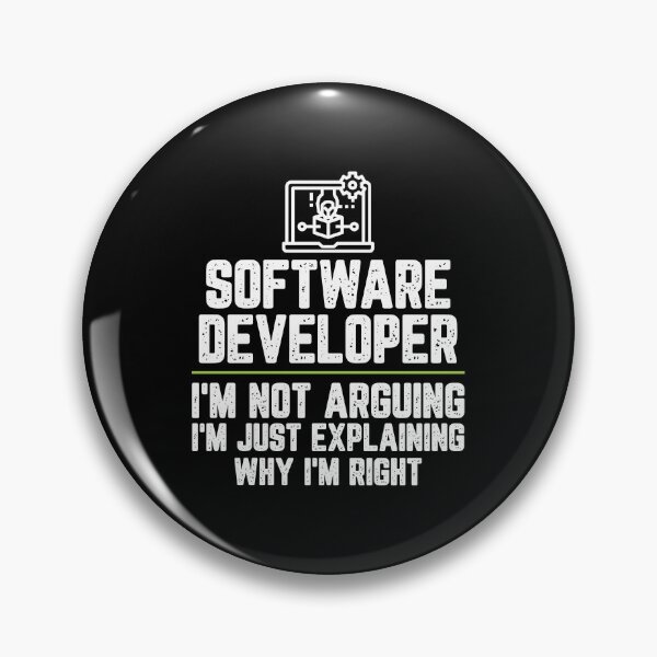 Artikelvorschau, Softwareentwickler Ich streite nicht Ich erkläre nur, warum ich Recht habe Softwareentwickler Geschenk Lustiges Shirt Neuheit Gag Geschenk Büro Schreibtisch Boss Geschenk entworfen und verkauft von Orange Pieces.