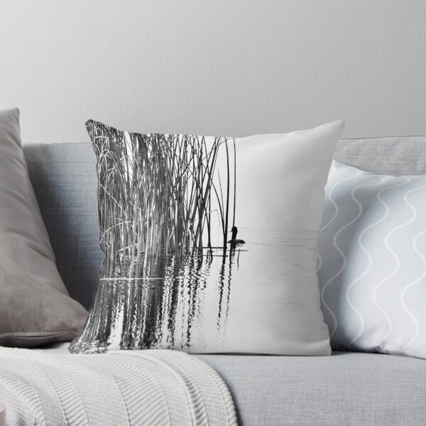 Item preview, Lone duck in black and white designed and sold by CanadianWild418.