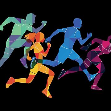 Artwork thumbnail, Running People by mrlazypl