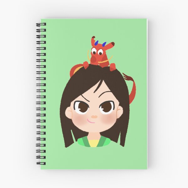 Item preview, Mulan and Mushu designed and sold by Jessica Villalobos.