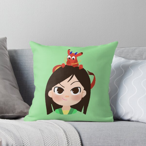 Item preview, Mulan and Mushu designed and sold by Jessica Villalobos.