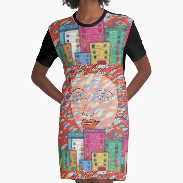 El espíritu del otoño Vestido camiseta