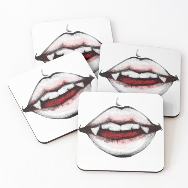 Item preview, Red Vampire Teeth Halloween designed and sold by JJLosh.