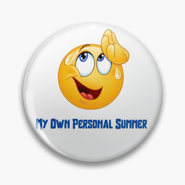 Item preview,  My Own Personal Summer-Funny Overheated Yellow Face Charcter designed and sold by Trendi61.