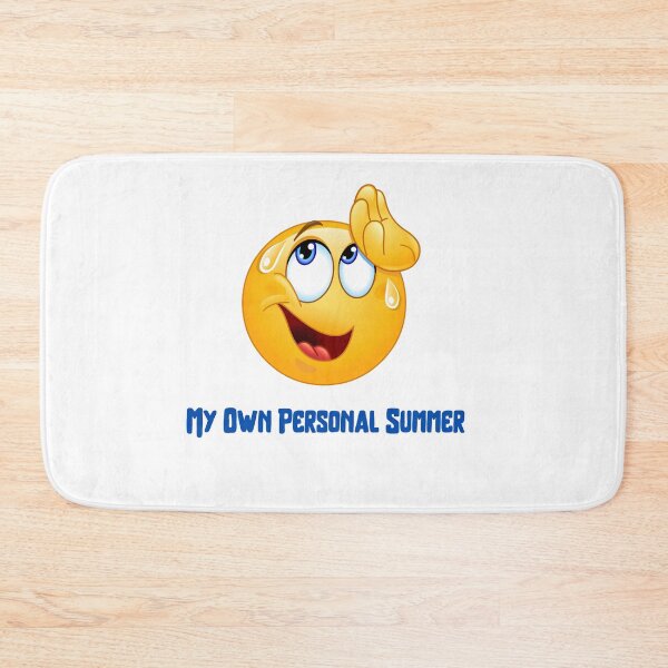 Item preview,  My Own Personal Summer-Funny Overheated Yellow Face Charcter designed and sold by Trendi61.