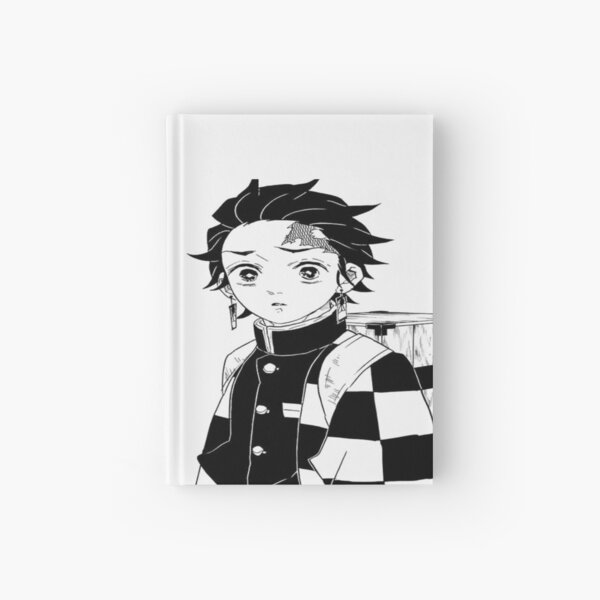 Demon Slayer Tanjiro Hardcover Journals Redbubble - roblox demon slayer uniform