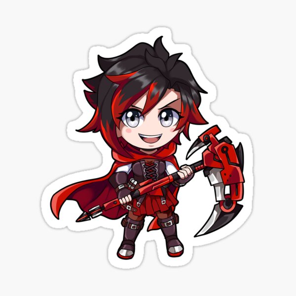 Rwby Rose Stickers Redbubble