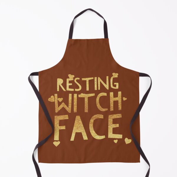 Item preview,  Resting Witch face/ Resting Bitch Face /funny Halloween  designed and sold by MeatyWildman.