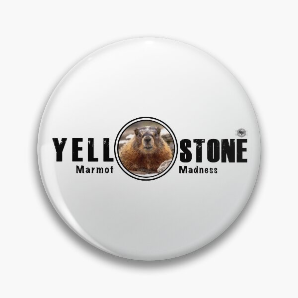 Item preview, Marmot Madness, Yellowstone National Park - marmot designed and sold by SmyrnaBuffalo.