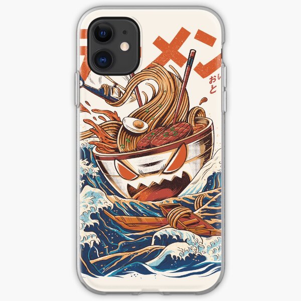 The Great Ramen off Kanagawa iPhone Soft Case