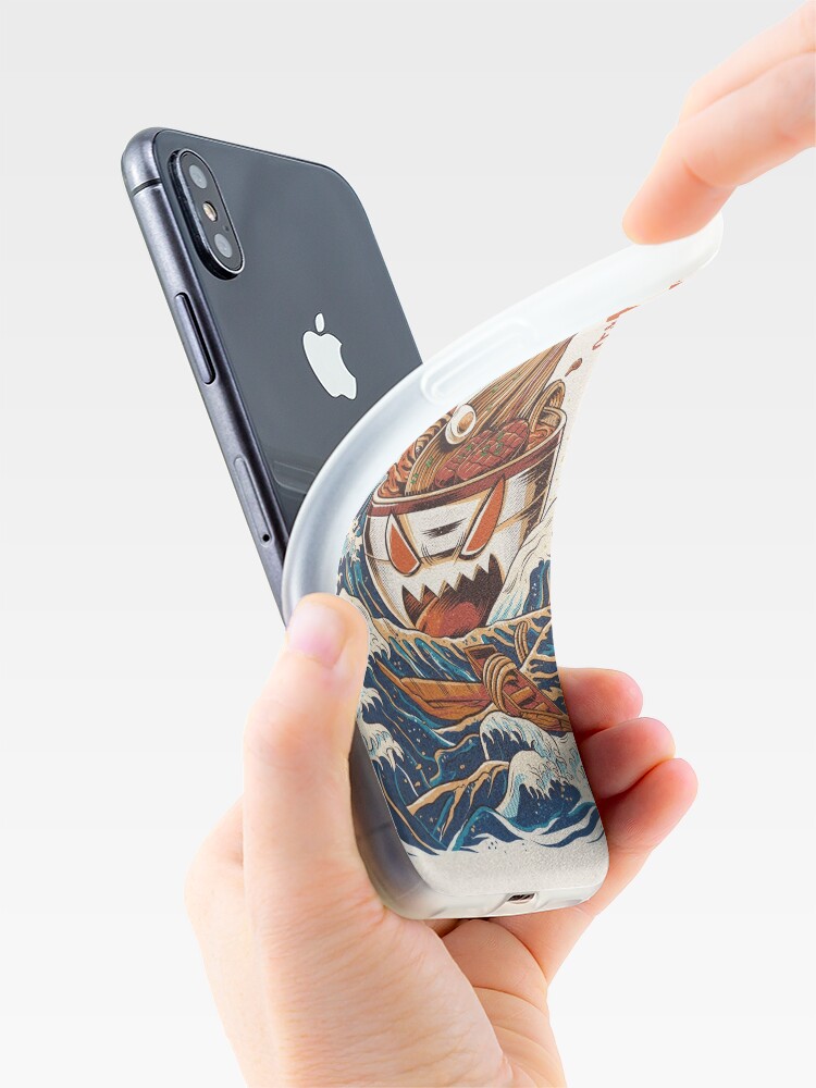 Alternate view of The Great Ramen off Kanagawa iPhone Case
