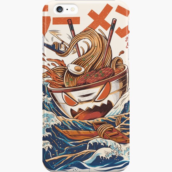 El gran ramen de Kanagawa Funda rígida para iPhone