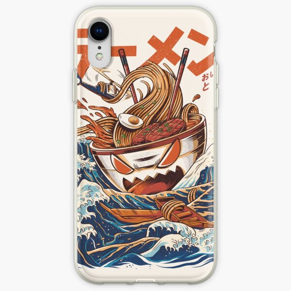 The Great Ramen off Kanagawa iPhone Soft Case
