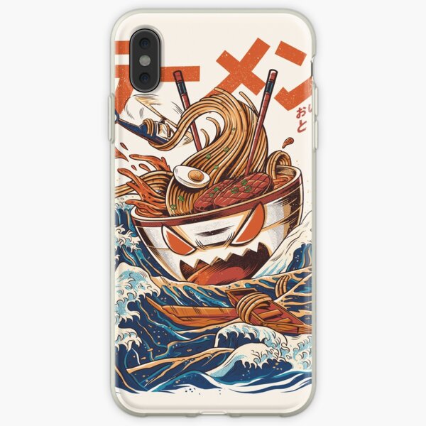 The Great Ramen off Kanagawa iPhone Soft Case