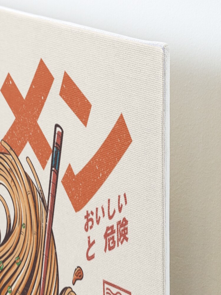 Alternate view of The Great Ramen off Kanagawa Mounted Print