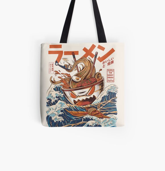 Le grand Ramen! Tote bag doublé