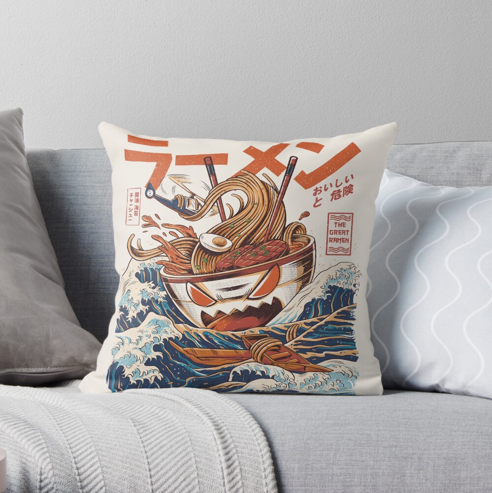 Item preview, Throw Pillow designed and sold by ilustrata.
