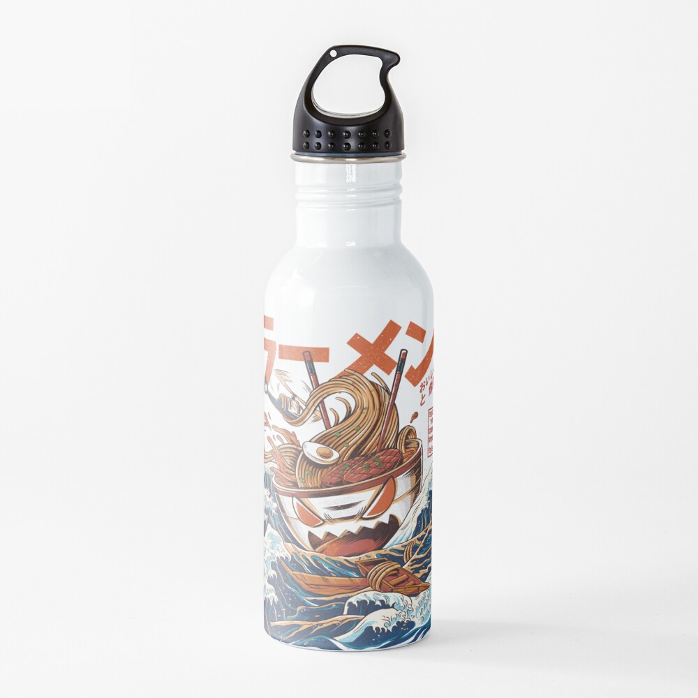 The Great Ramen off Kanagawa Water Bottle