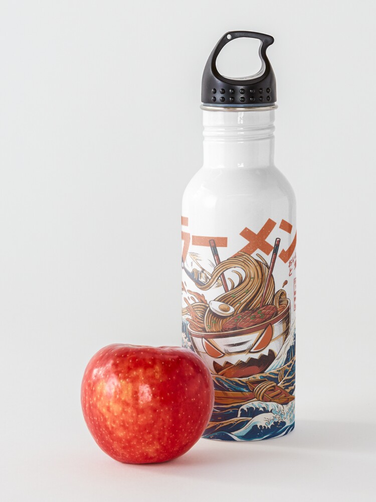 Alternate view of The Great Ramen off Kanagawa Water Bottle