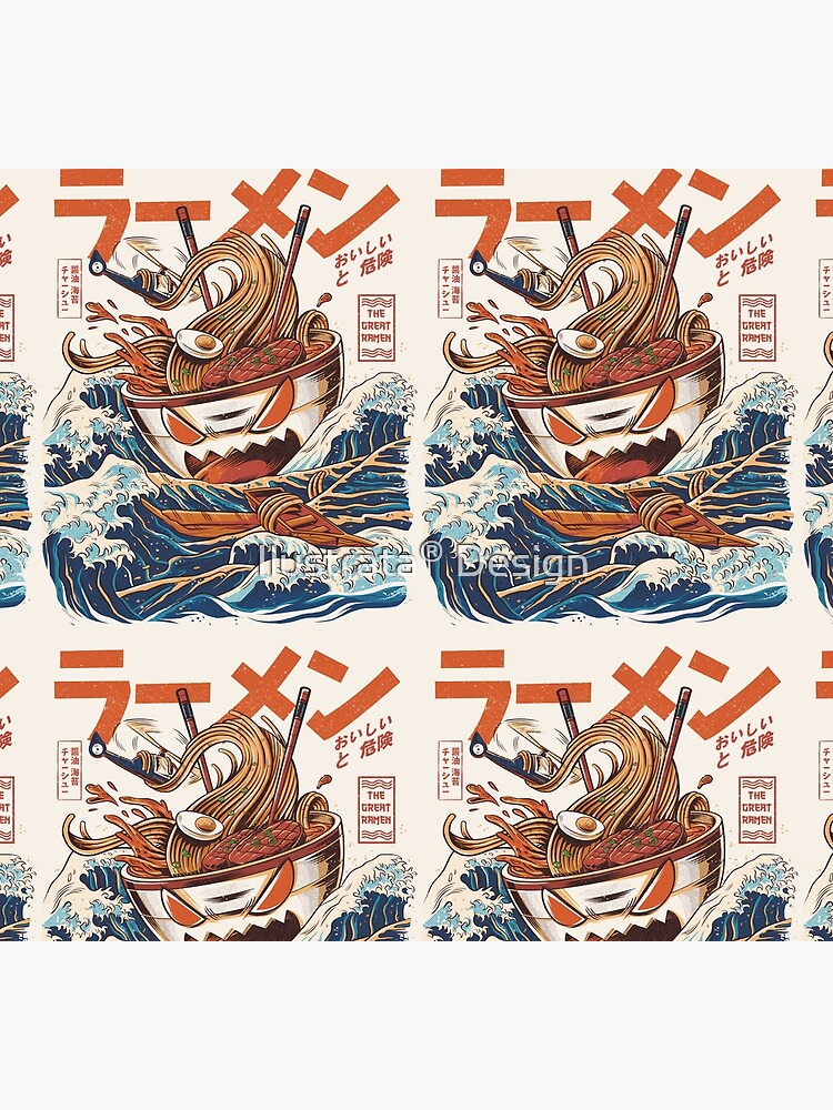 The Great Ramen off Kanagawa by ilustrata
