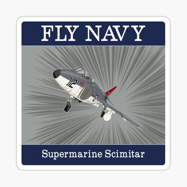 Supermarine Scimitar Sticker