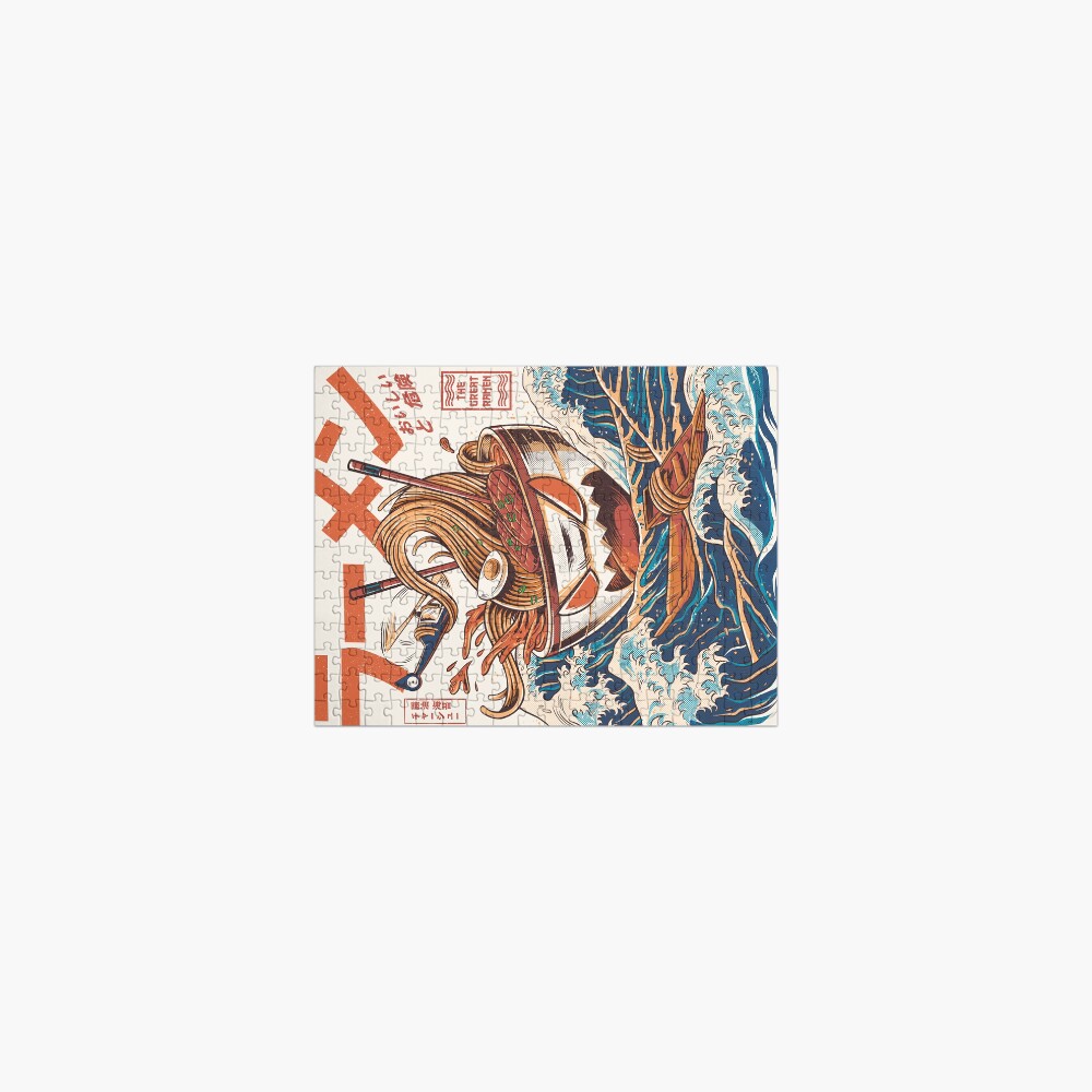 The Great Ramen off Kanagawa Jigsaw Puzzle