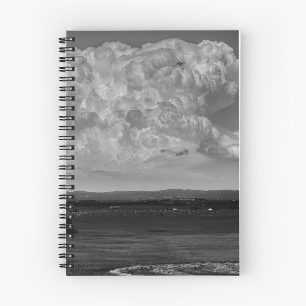 Item preview, Gigantic storm cloud in black and white designed and sold by CanadianWild418.